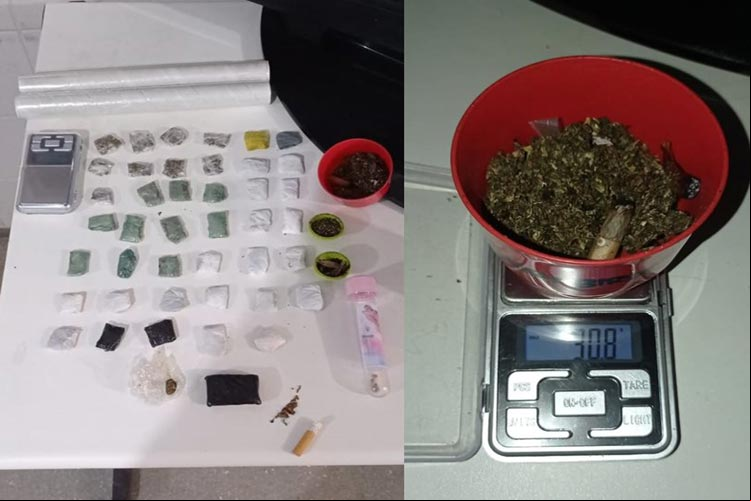 Guanambi: PM prende jovem com drogas e balança de precisão